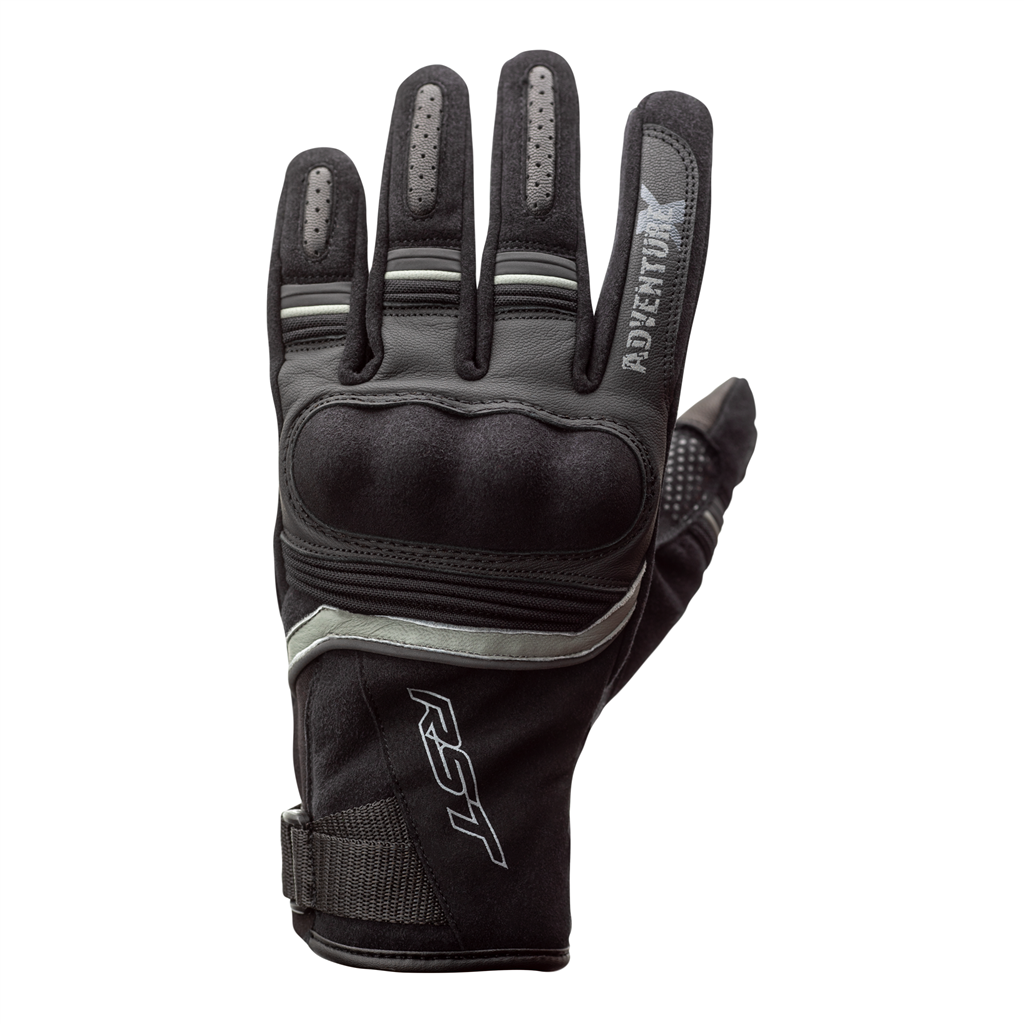 RST Adventure-X Motorcycle Gloves CE (Black / Black)