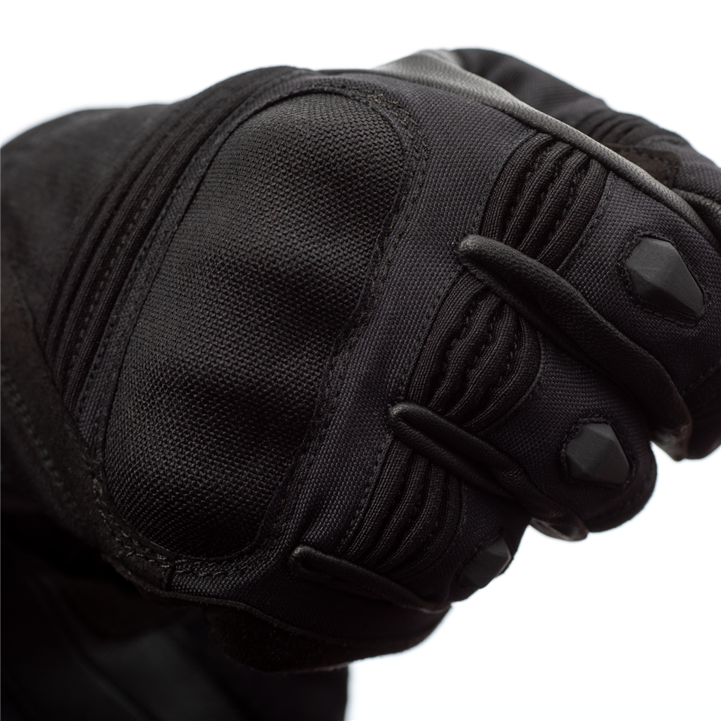 RST X-Raid Waterproof Motorcycle Gloves CE (Black/Black)