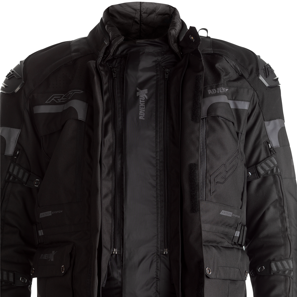 RST Pro Series Adventure-X Motorcycle Jacket CE (Black)
