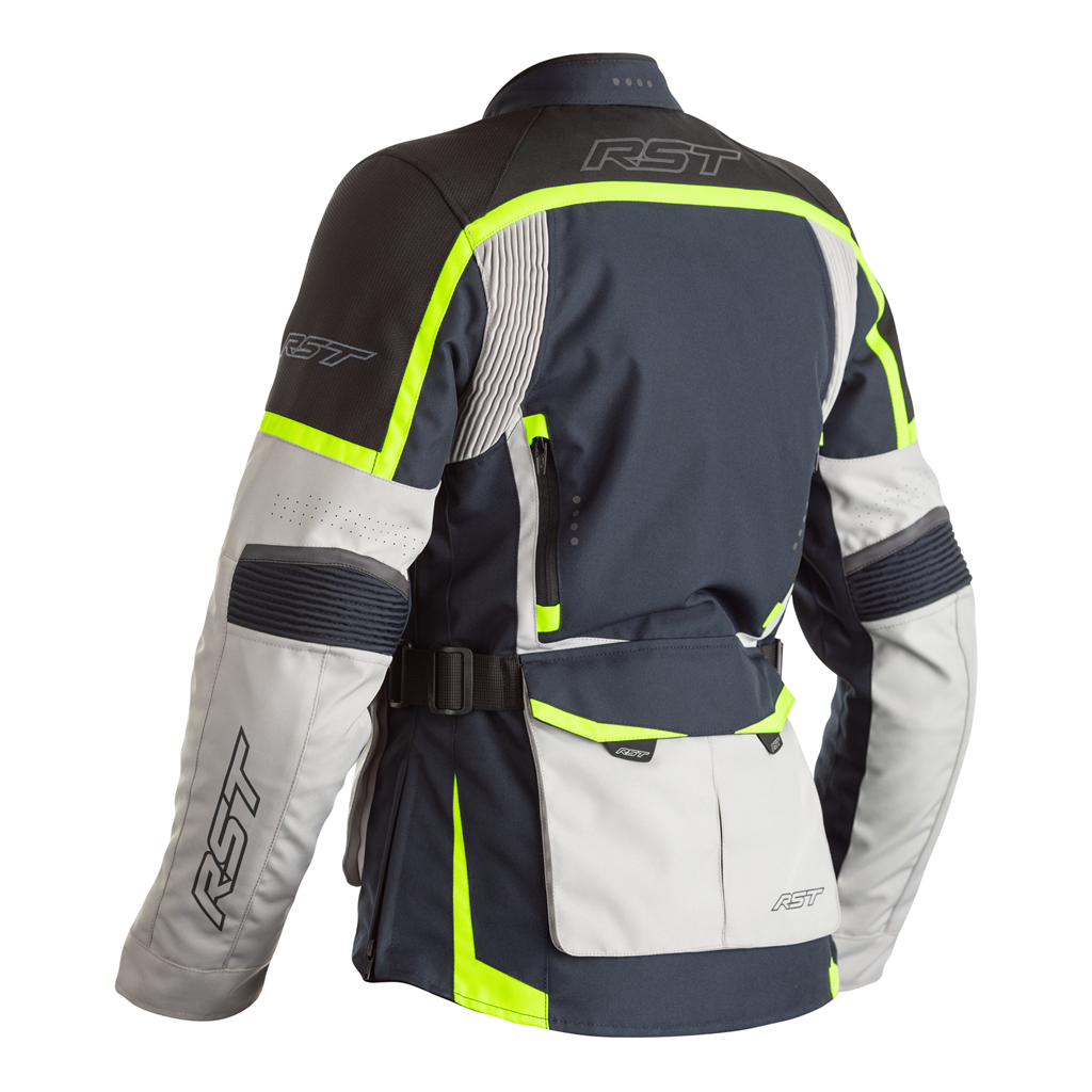 RST Maverick Ladies Motorcycle Jacket (Blue / Neon)