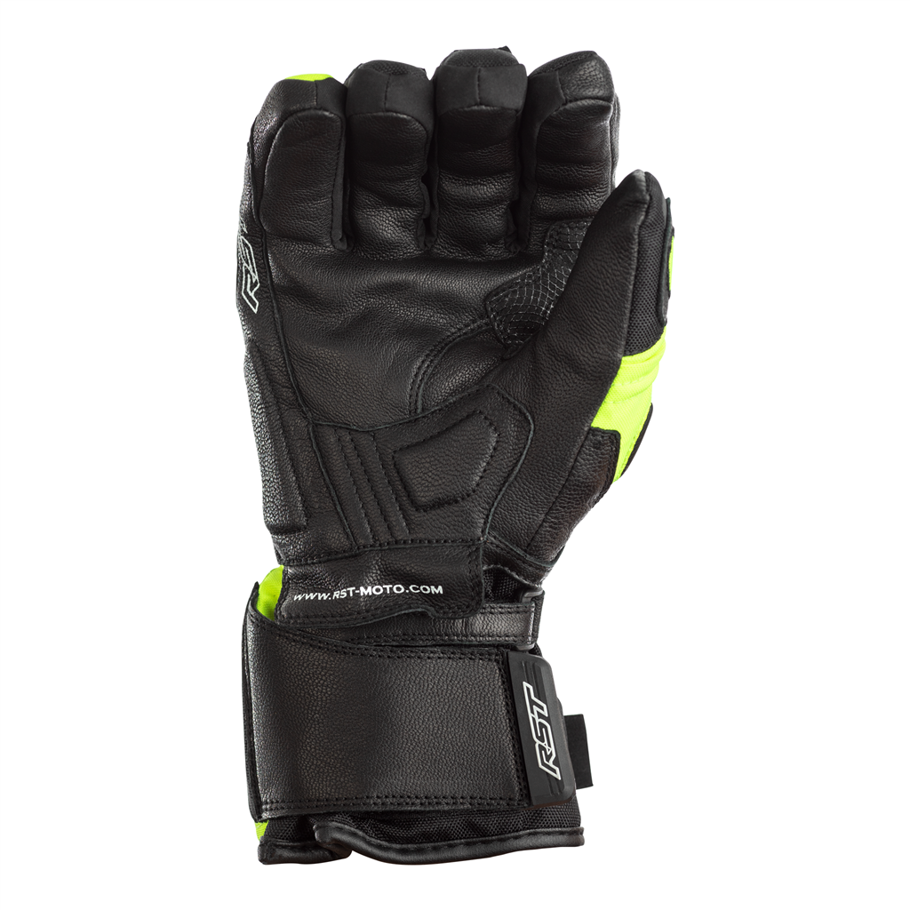 RST Storm WP CE Men's Glove - Black/Flo Yellow