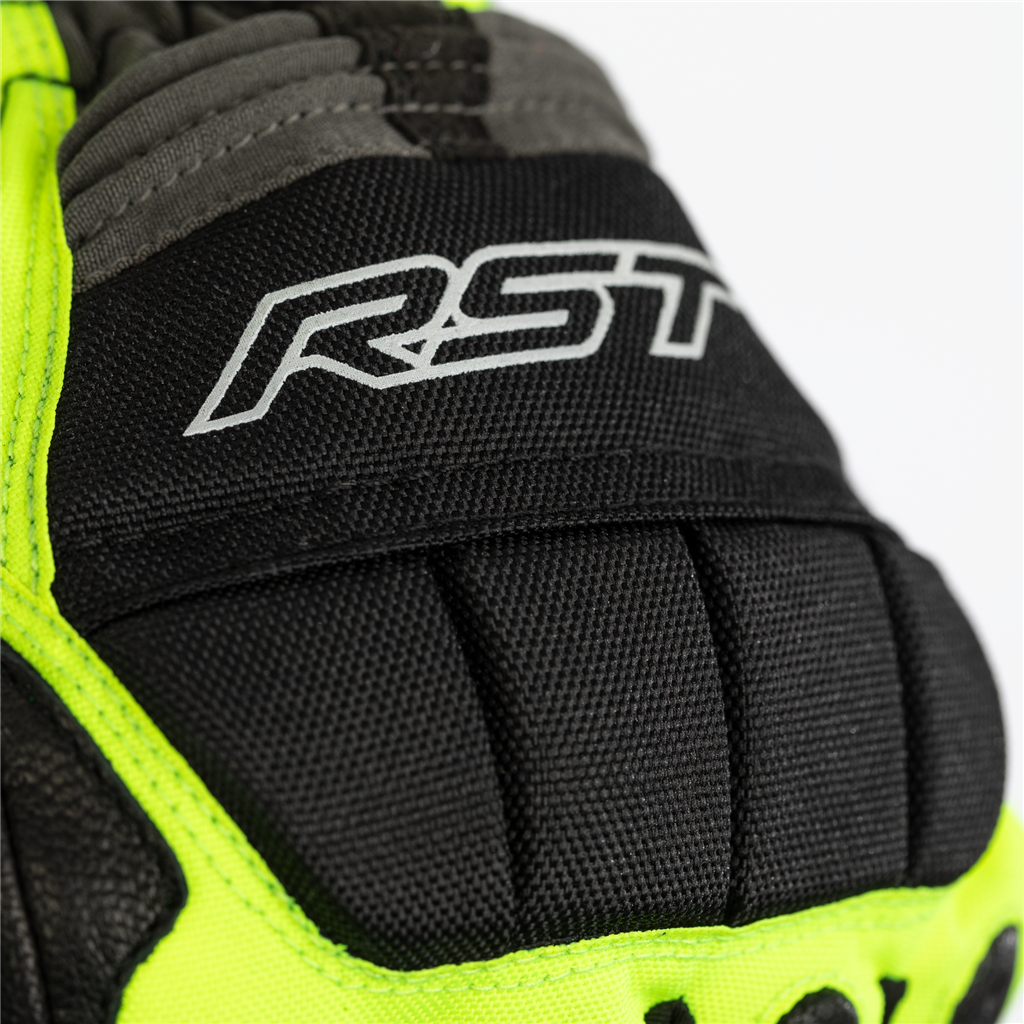 RST Storm WP CE Men's Glove - Black/Flo Yellow