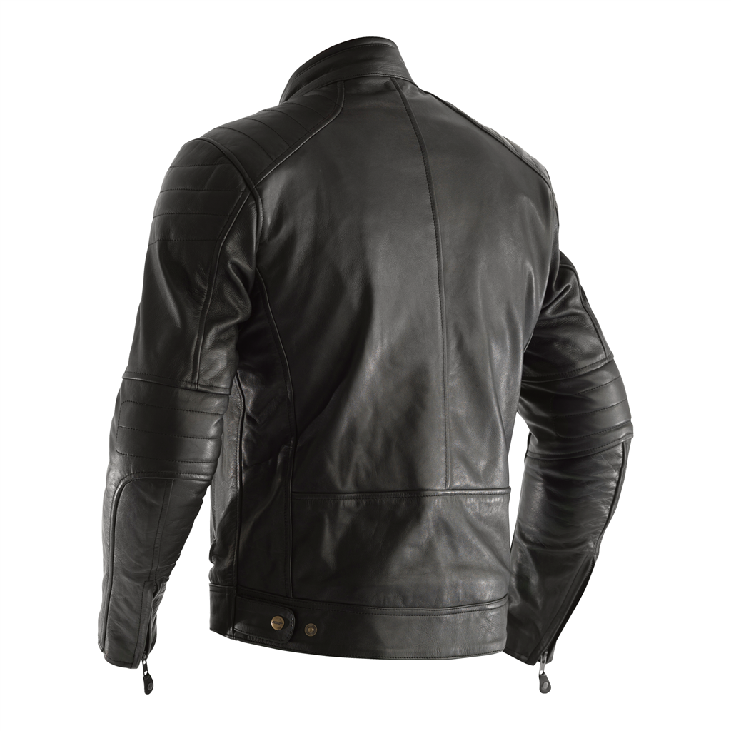 RST Roadster 2 Leather Motorcycle Jacket CE (Black)