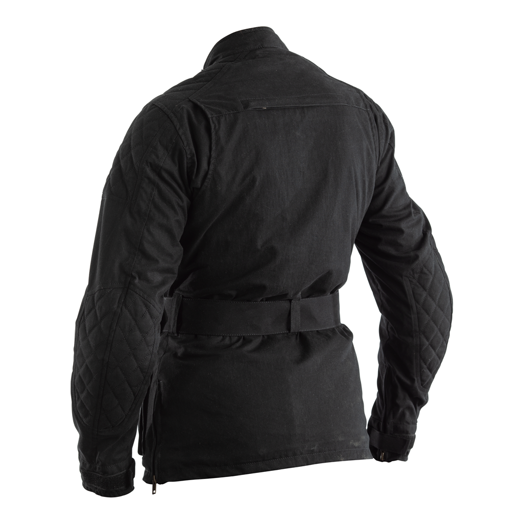 RST Ladies Classic TT Wax 3/4 III CE Textile Jacket - Black