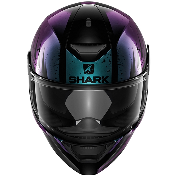SHARK D-SKWAL Dharkov Purple/Gold Motorcycle Helmet
