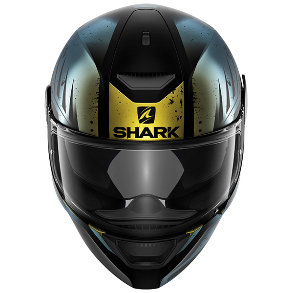 SHARK D-SKWAL Dharkov Purple/Gold Motorcycle Helmet