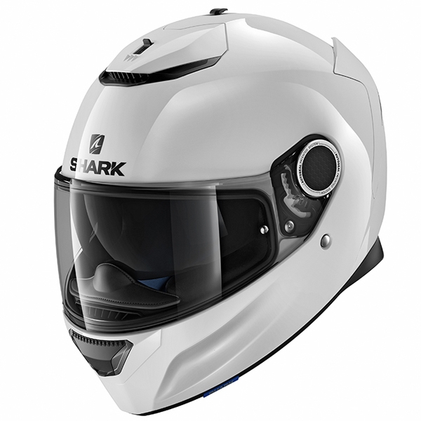 Shark Spartan Motorcycle Helmet Black/White