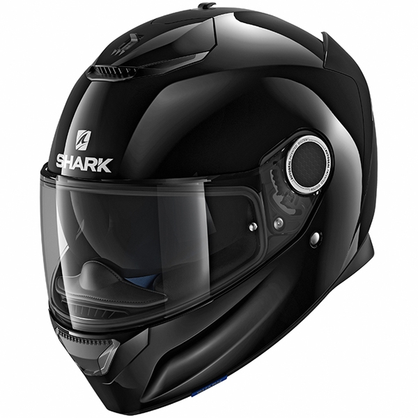 Shark Spartan Motorcycle Helmet Black/White