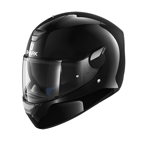 SHARK D-SKWAL Blank Black Helmet