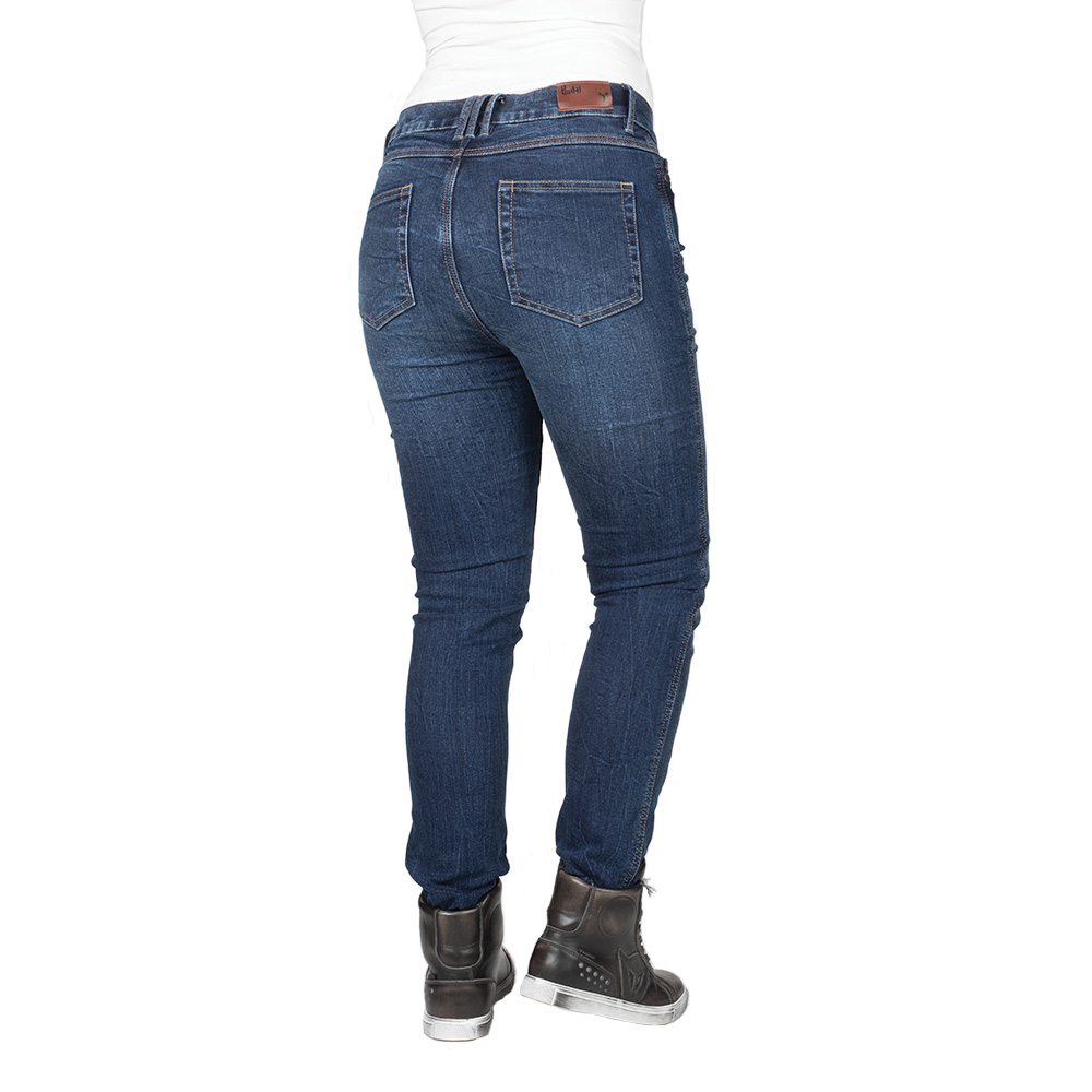 Bull-it Ladies Motorcycle Jeans - Tactical SP75 Blue (Short)