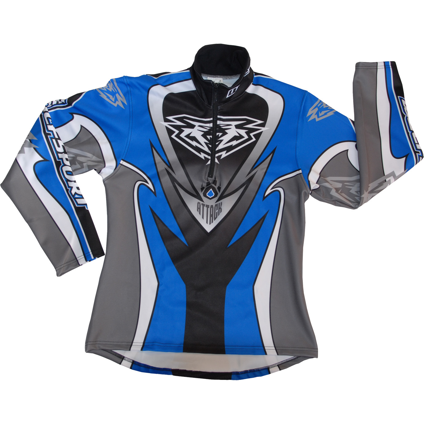 Wulf Cub Trials Shirt Red/Blue/Black