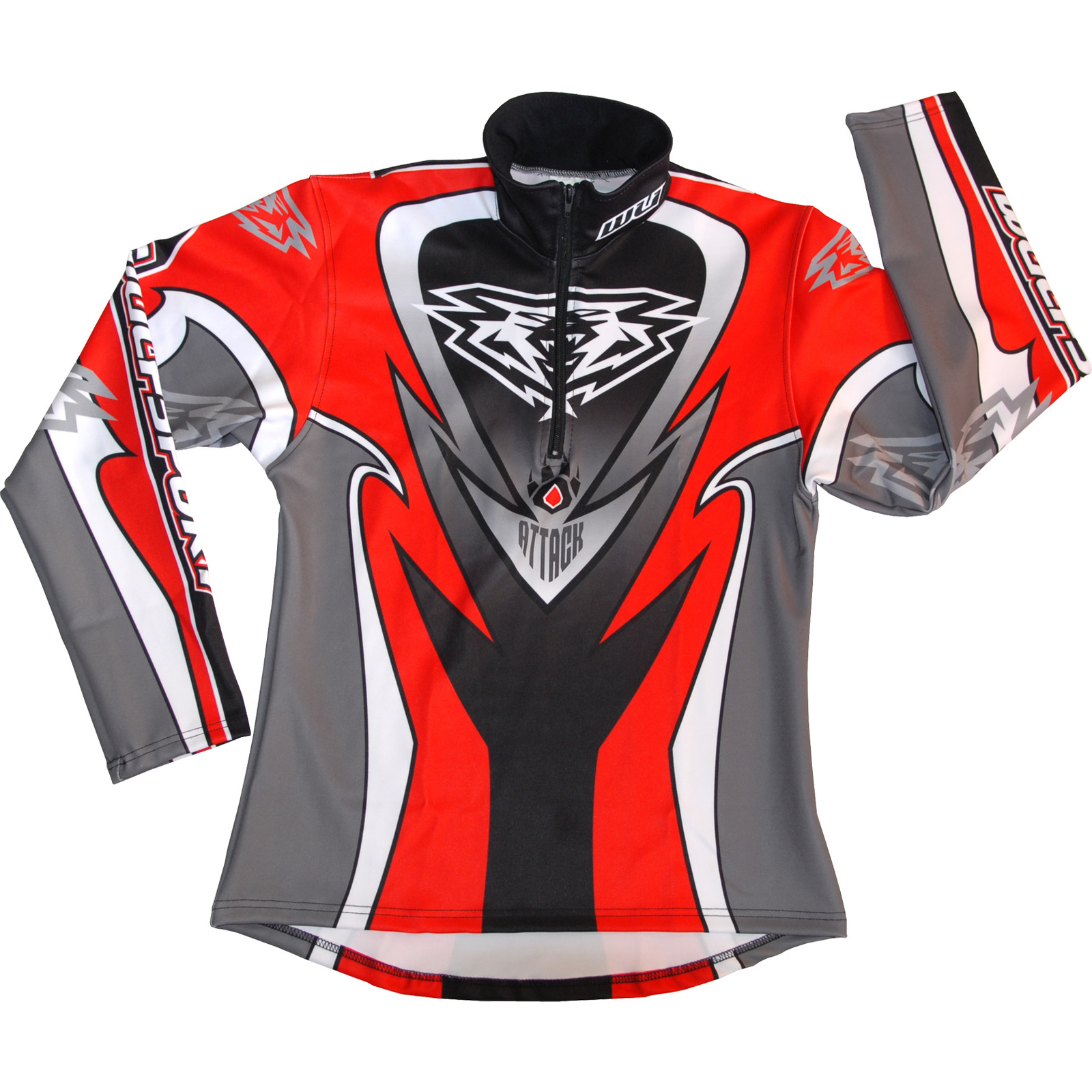 Wulf Cub Trials Shirt Red/Blue/Black