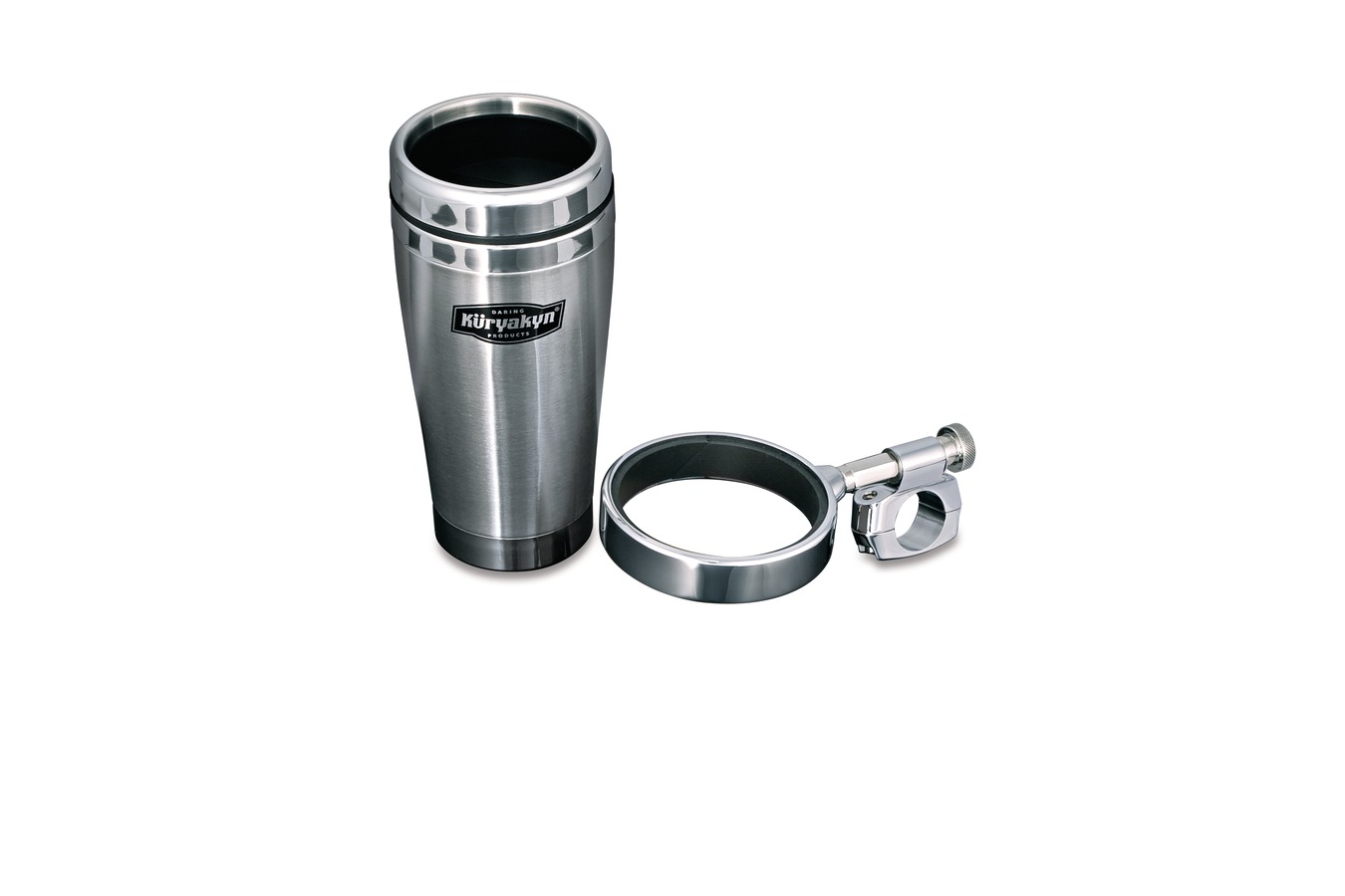 Kuryakyn Stainless Steel Mug Drink Holder