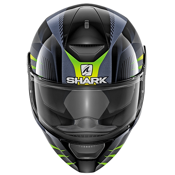 Shark D-Skwal Mercurium Motorcycle Helmet Green