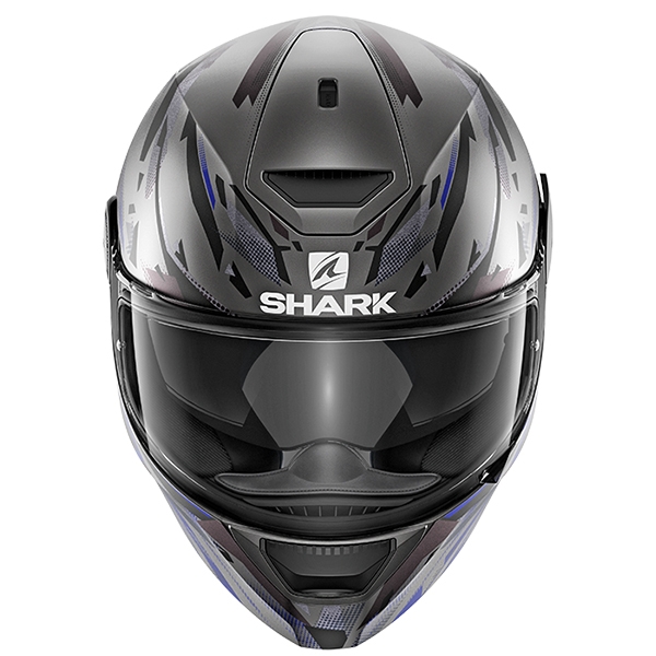 Shark D-Skwal Kanhji Motorcycle Helmet Mat Blue