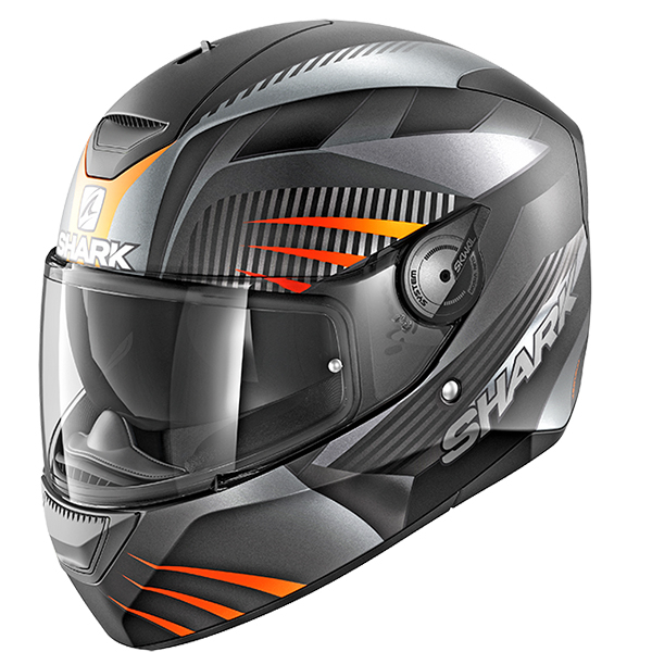 Shark D-Skwal Mercurium Motorcycle Helmet Green