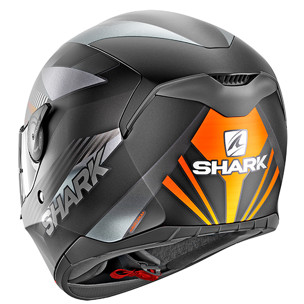 Shark D-Skwal Mercurium Motorcycle Helmet Green