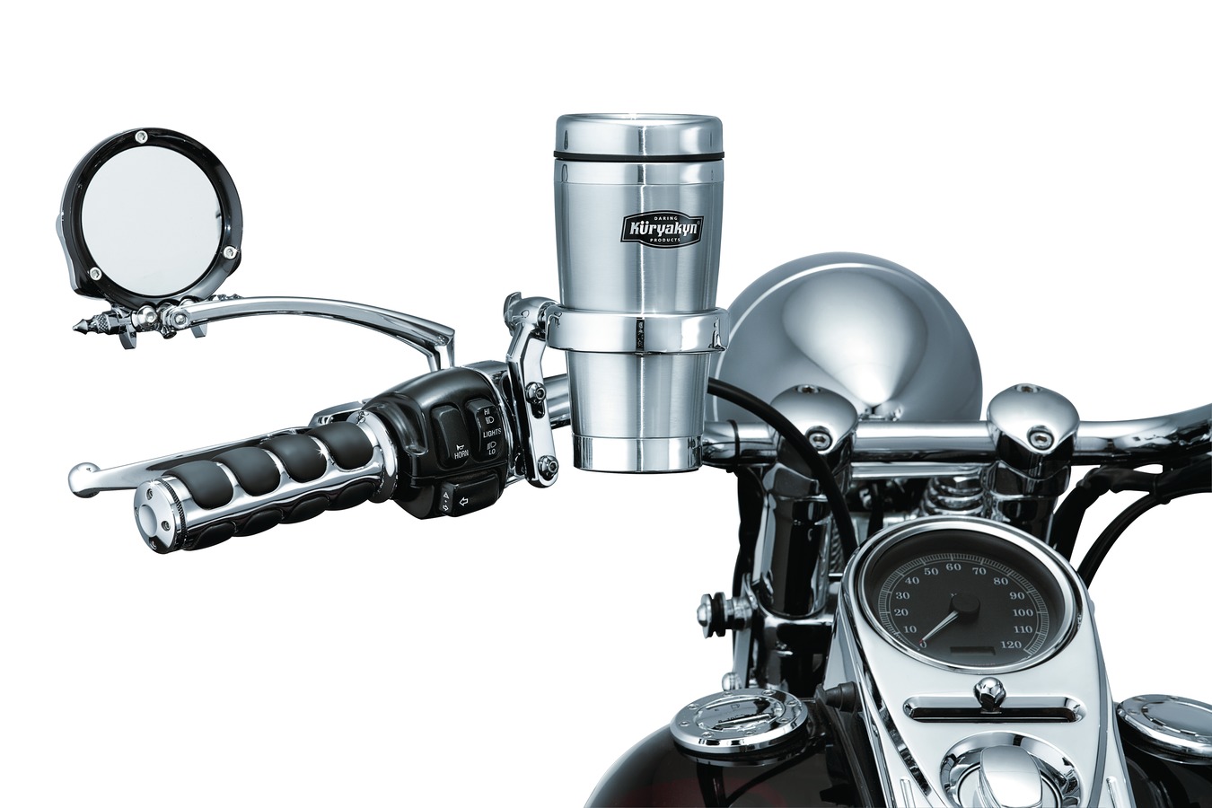Kuryakyn Stainless Steel Mug Drink Holder