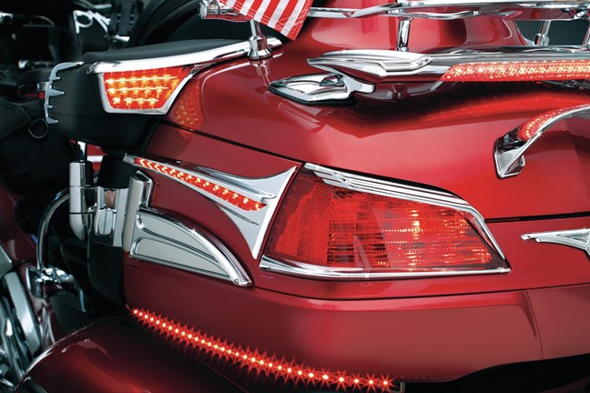 Kuryakyn Trunk Accent Swoop (with L.E.D lights)