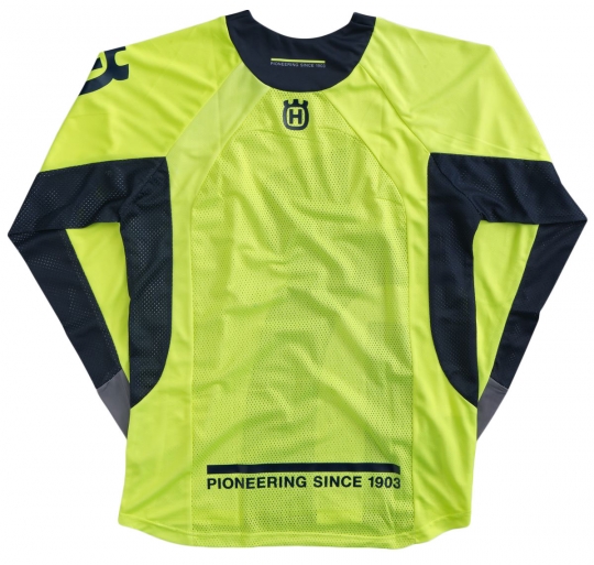 Husqvarna Railed Shirt Yellow