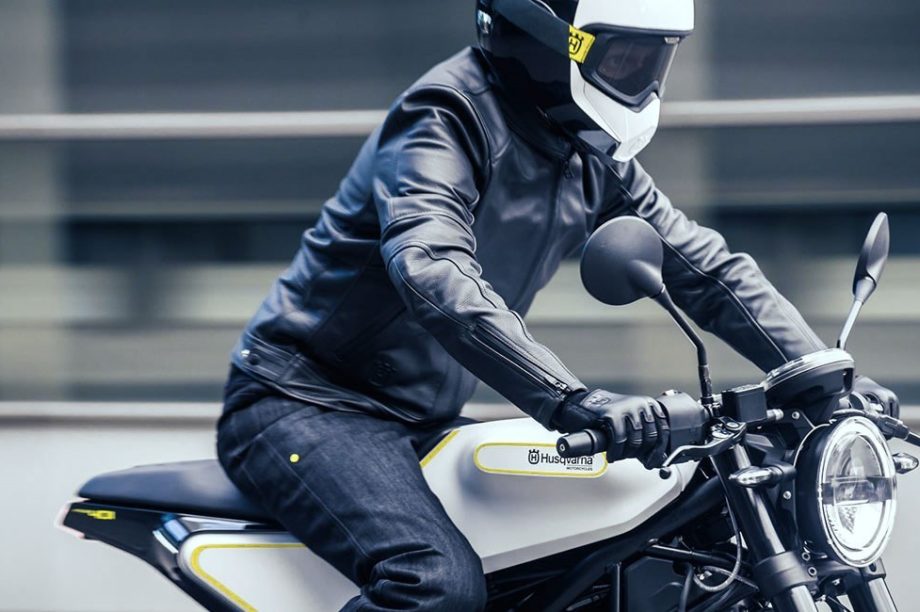 Genuine Husqvarna Progress Leather Jacket