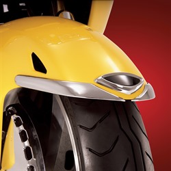 Big Bike Parts Chrome Front Fender Accent
