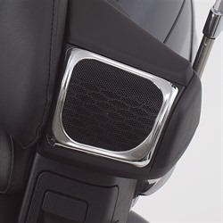 Big Bike Parts Rear Speaker Chrome Accent