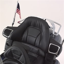 Big Bike Parts Rear Speaker Chrome Accent