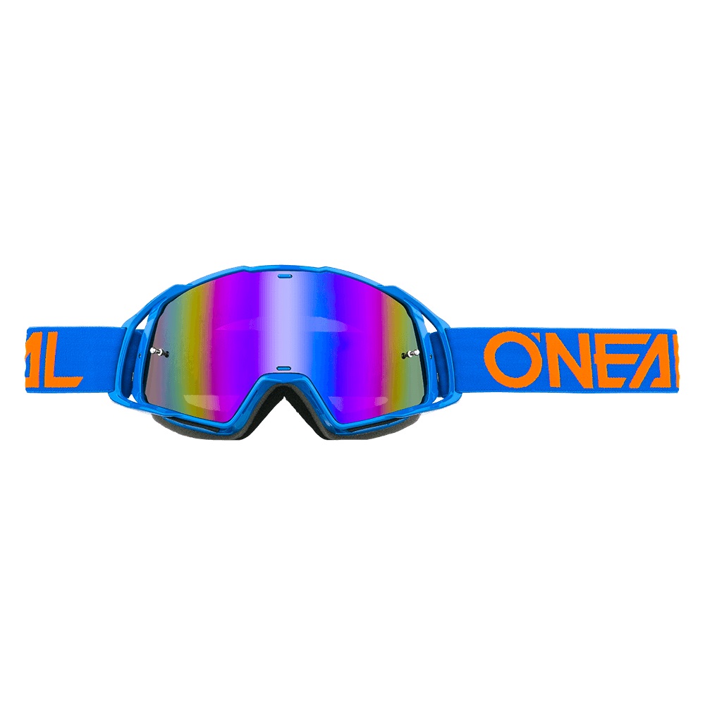 ONEAL B-20 Goggle FLAT Blue/Orange - Radium