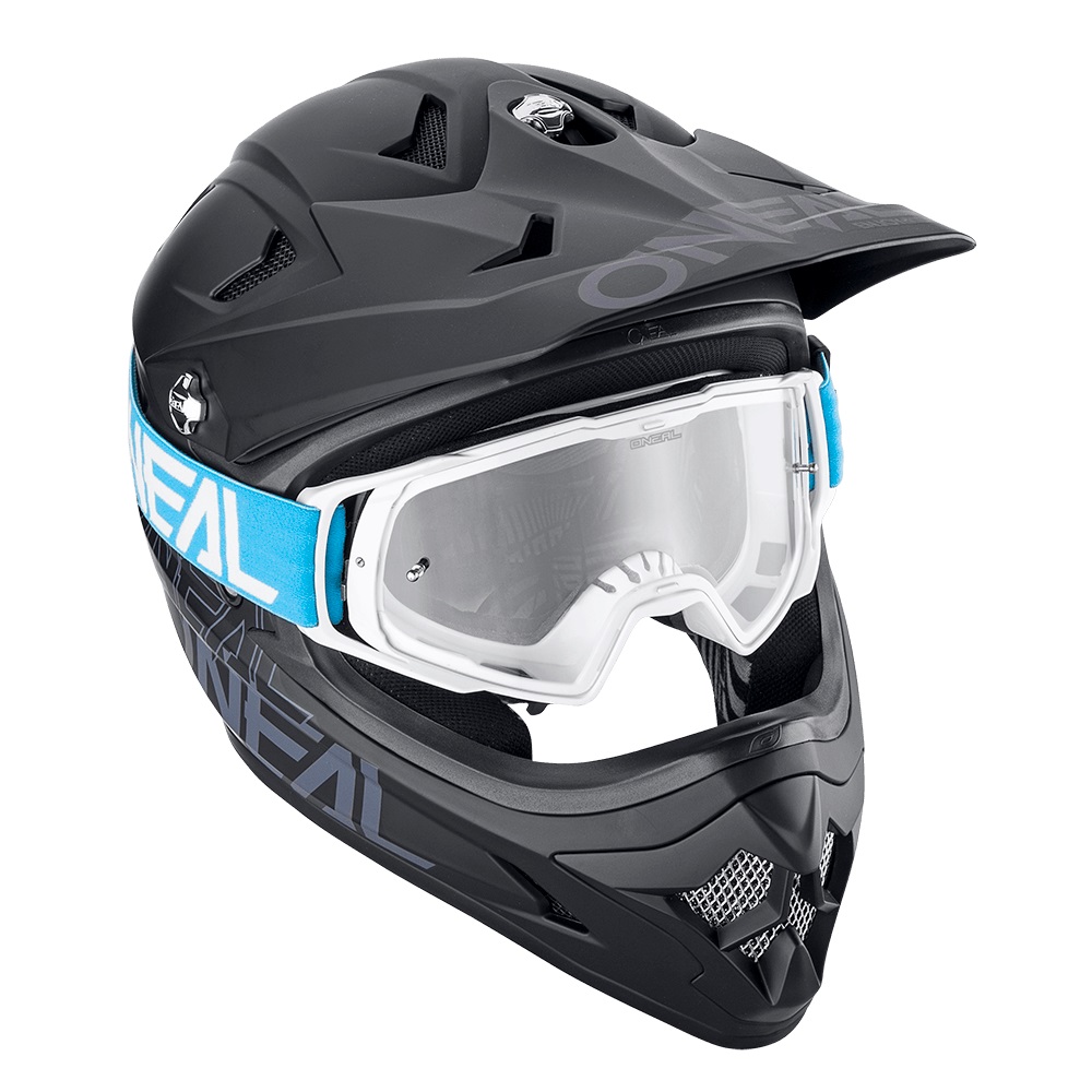 ONEAL B-20 Goggle FLAT Teal/White - Clear