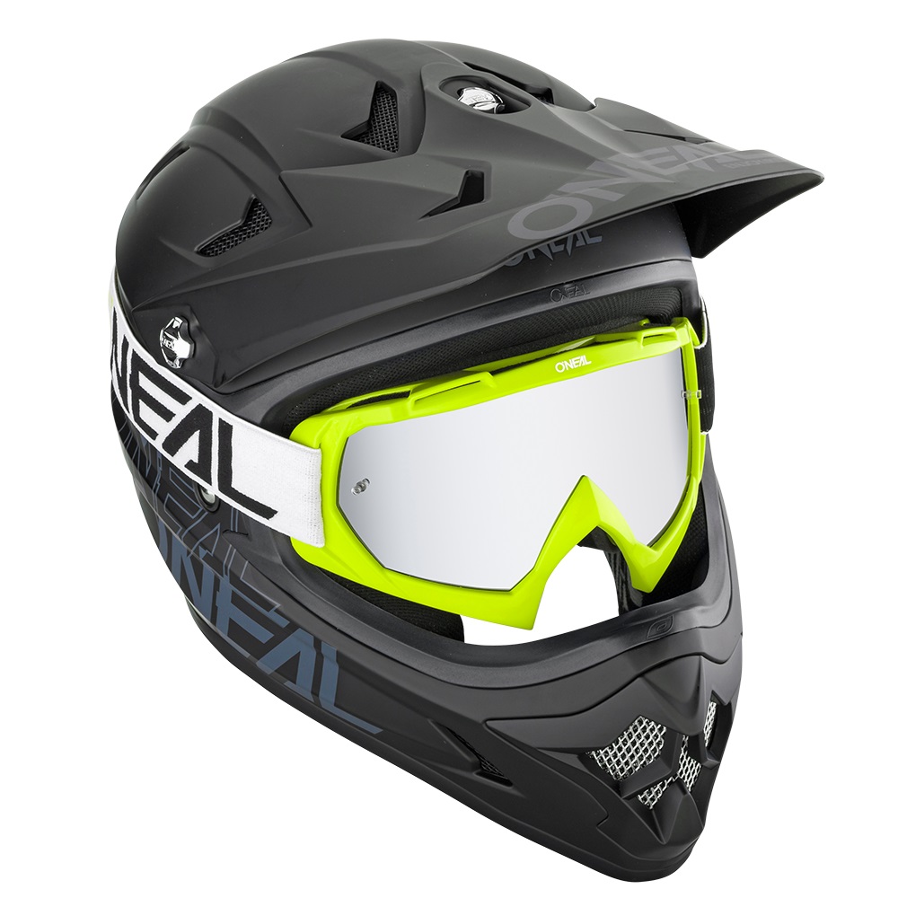 ONEAL B-10 Goggle TWOFACE Hi-Viz - Mirror Silver