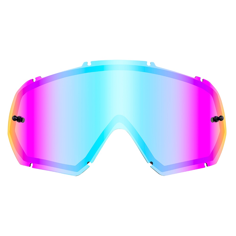 ONEAL B-10 Goggle Spare Double Lens - Radium Blue
