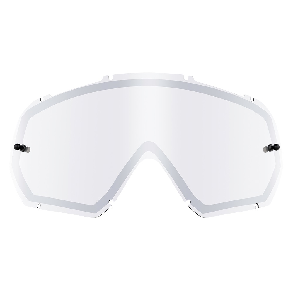 ONEAL B-10 Goggle Spare Double Lens - Silver Mirror