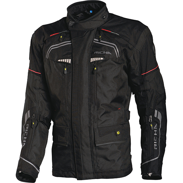 Richa Infinity Men's Textile Jacket - Black