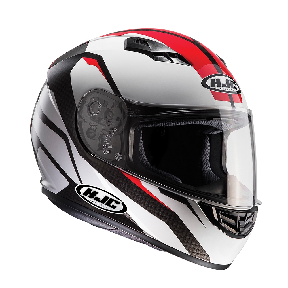 HJC CS-15 SEBKA Red Full Face Helmet