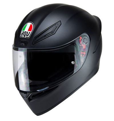 AGV K1 Matt Black Motorcycle Helmet