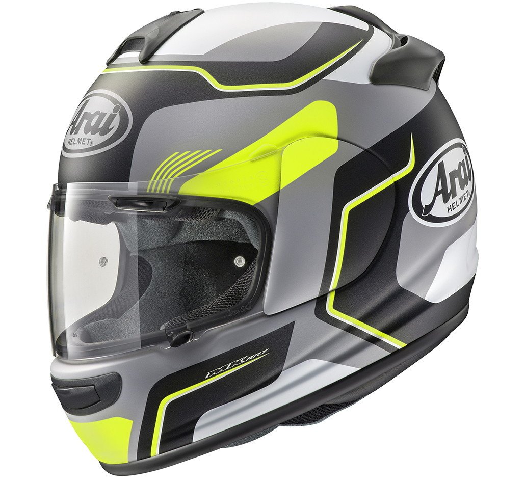 Arai Axces-3 Helmet Sense Fluor Full Face Motorcycle Helmet