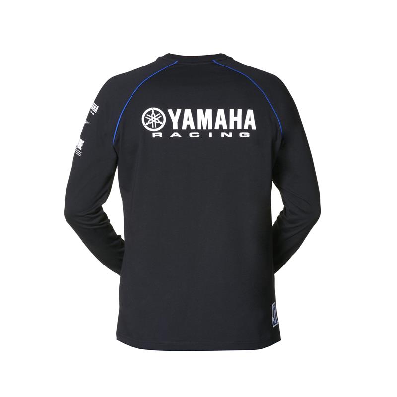 Yamaha Paddock Black long sleeve T Shirt