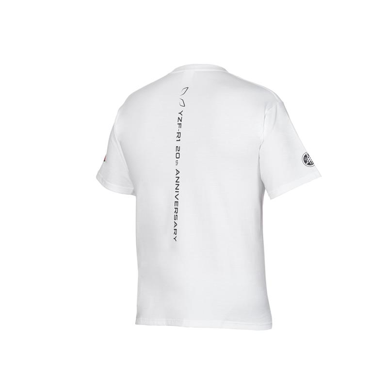 Yamaha YZF-R1 20th Anniversary Men's White T-Shirt