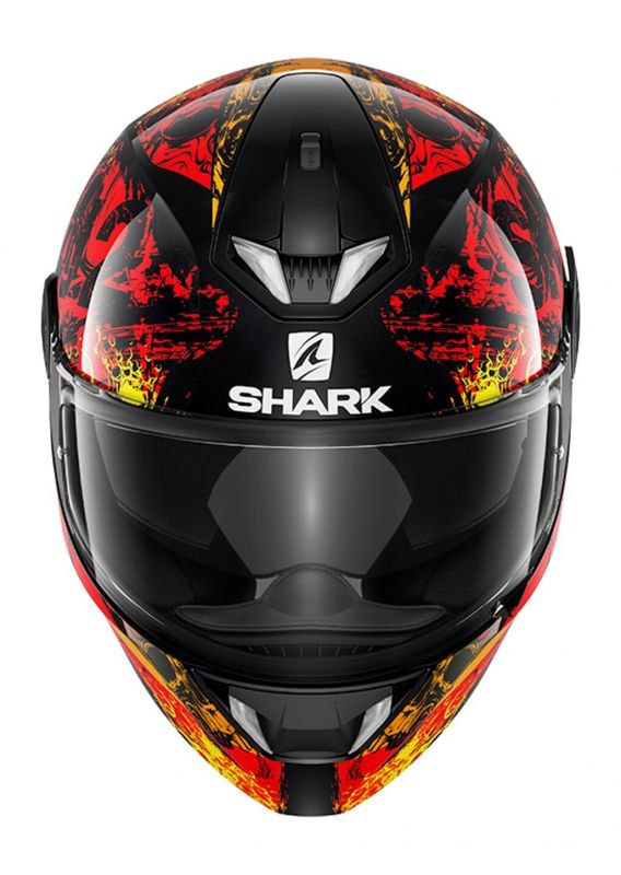 Shark Skwal 2 Nuk'Hem Motorcycle Helmet Red