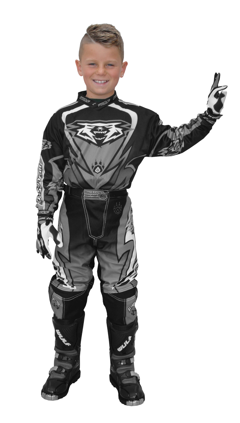 Wulfsport kids MX Motocross Pants Black