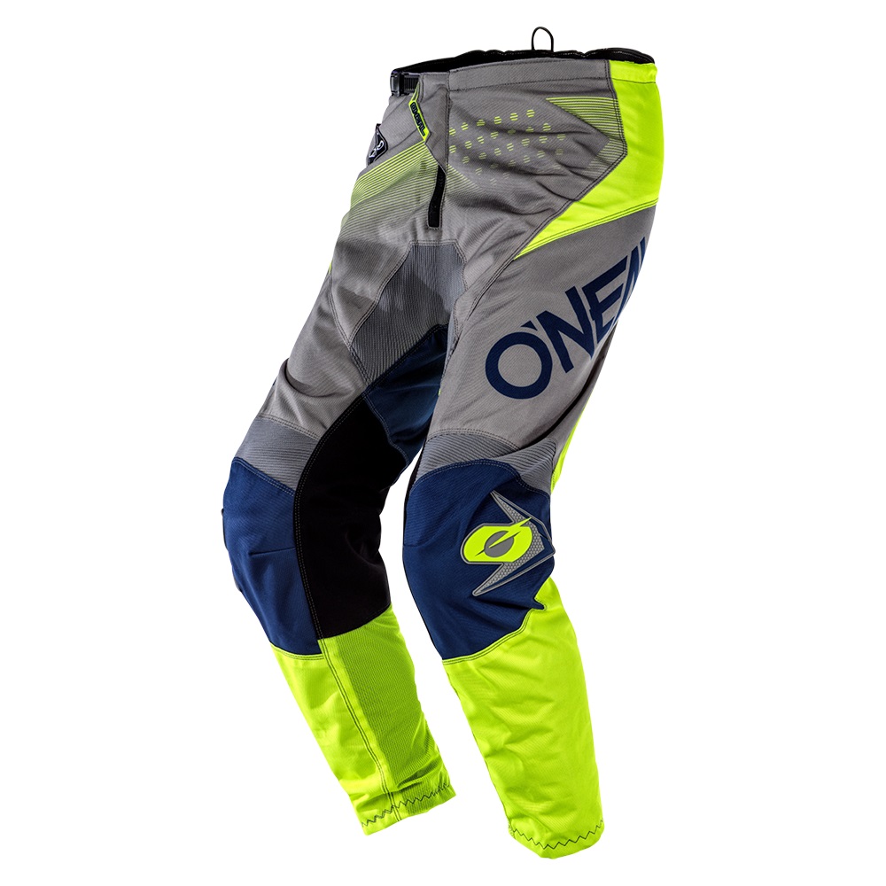 ONEAL ELEMENT Pants Factor Grey/Blue/Neon Yellow