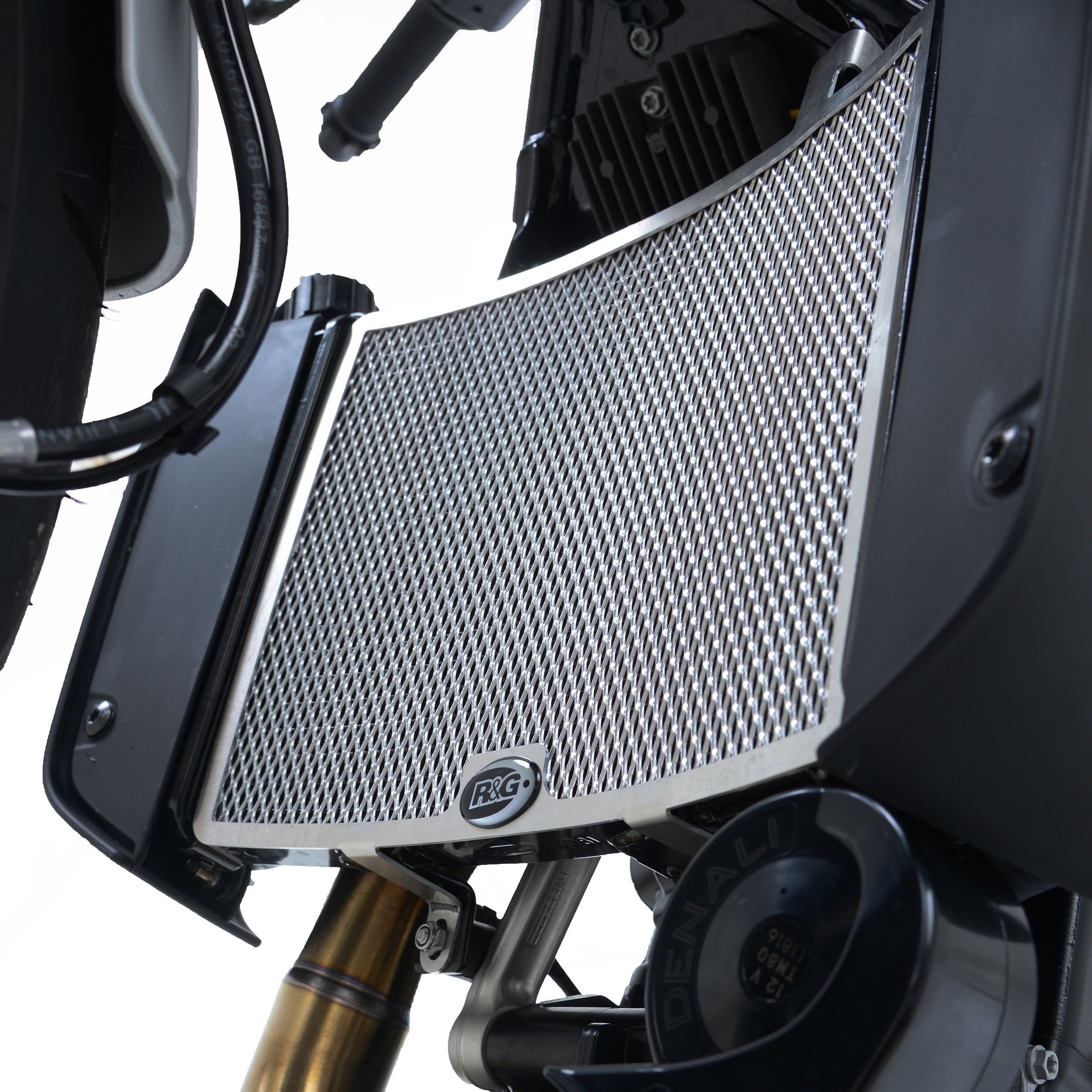 R&G Racing Radiator Guards for Husqvarna Vitpilen '18- Titanium