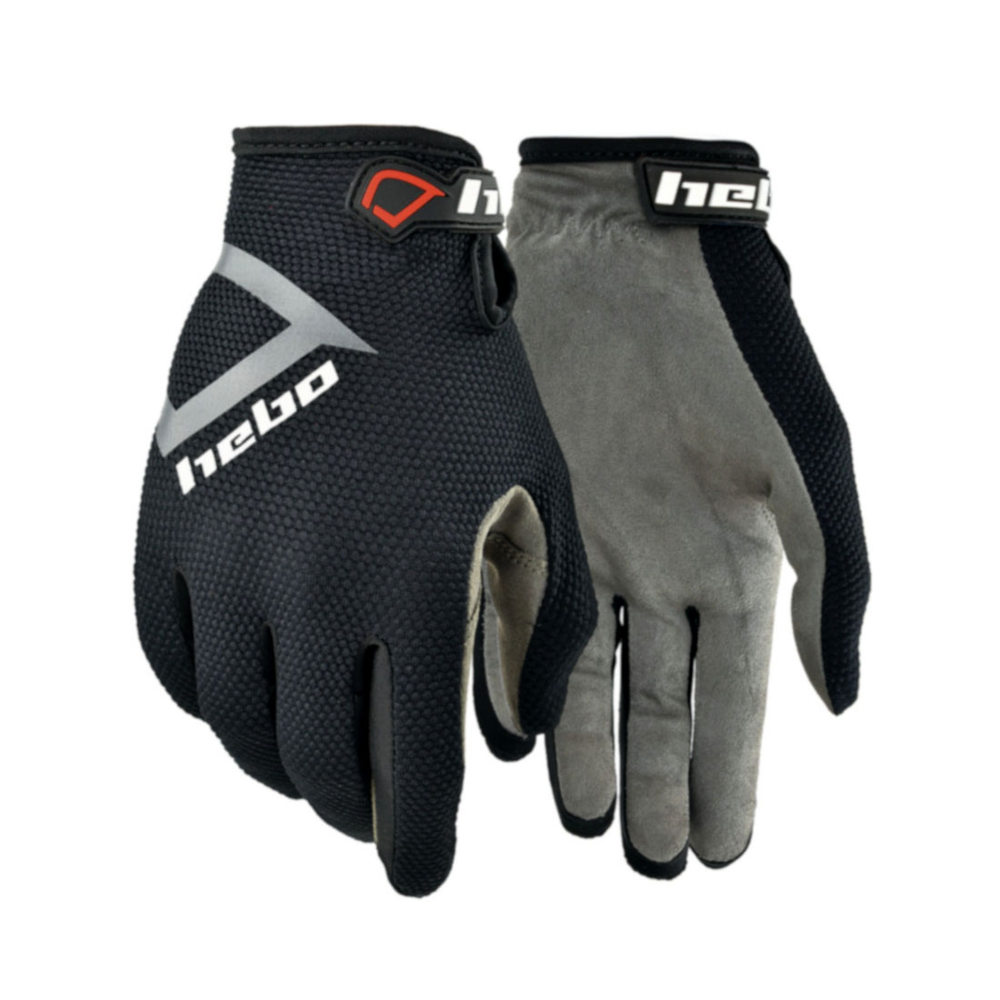 Hebo Nano Pro III Trials Gloves (Black)