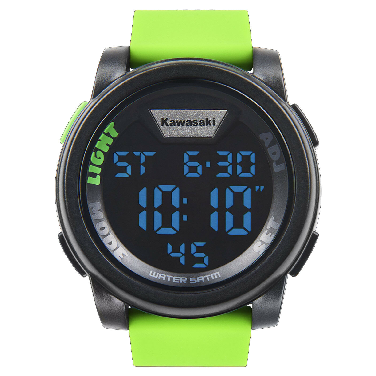 Kawasaki Digital Watch Green