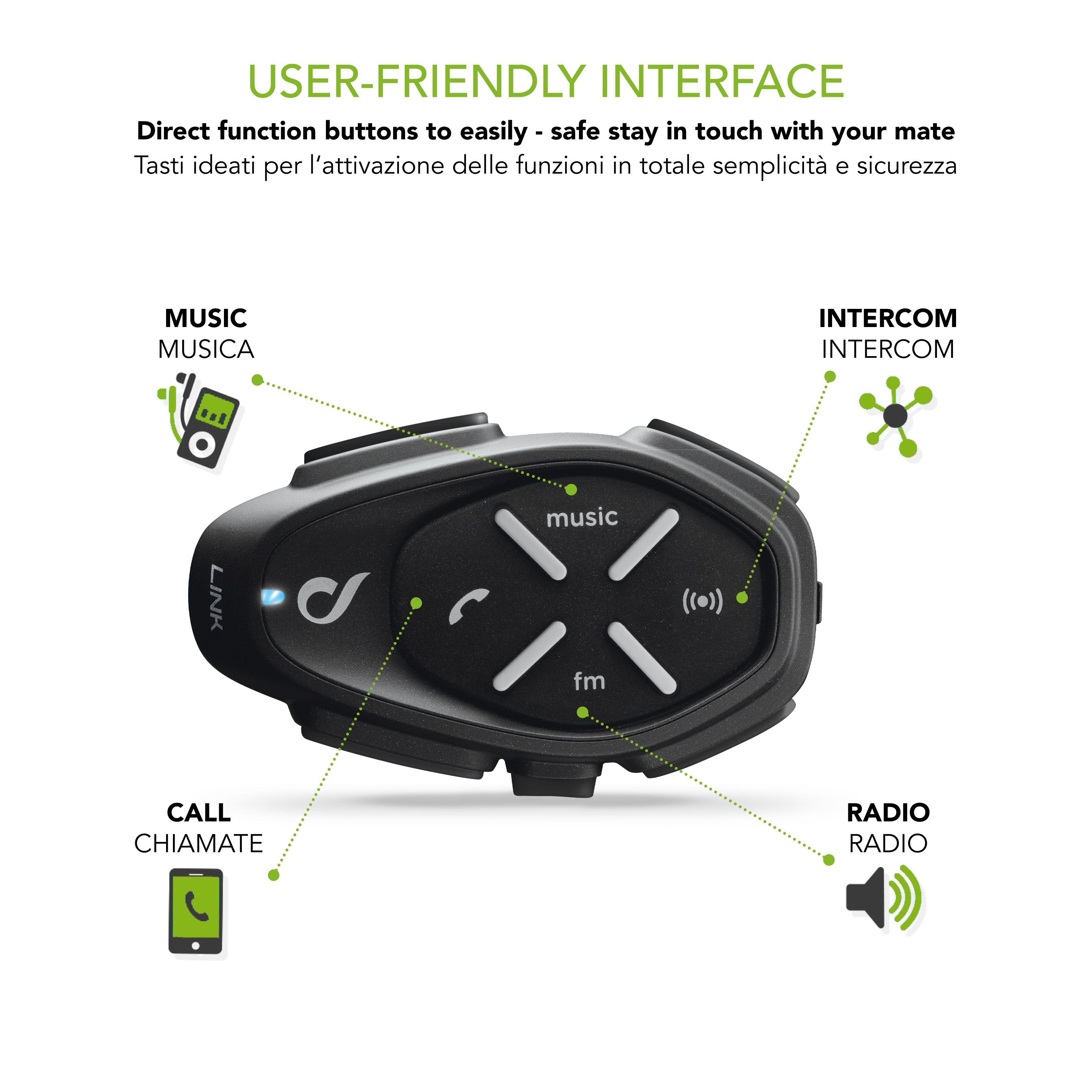 Interphone Link Twin Pack