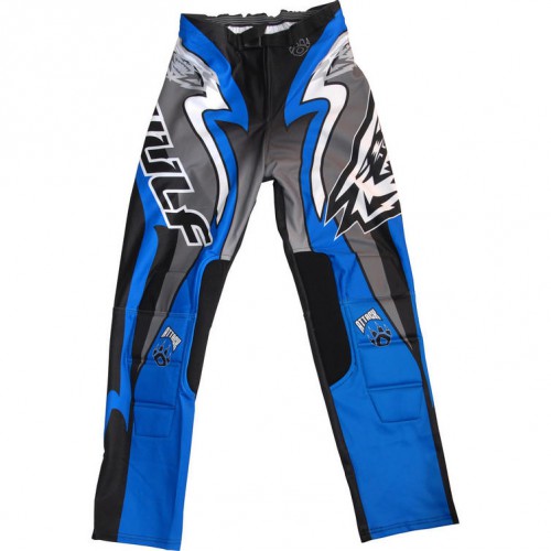 Wulf Cub Trials Pants Red/Blue/Black