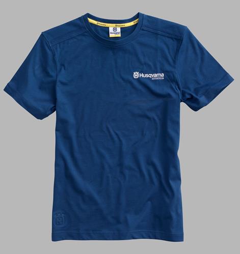 Husqvarna Basic Logo Tee Blue