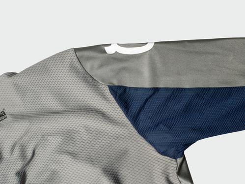 Husqvarna Railed Shirt Blue/Grey