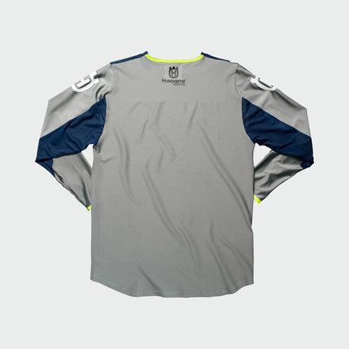 Husqvarna Railed Shirt Blue/Grey